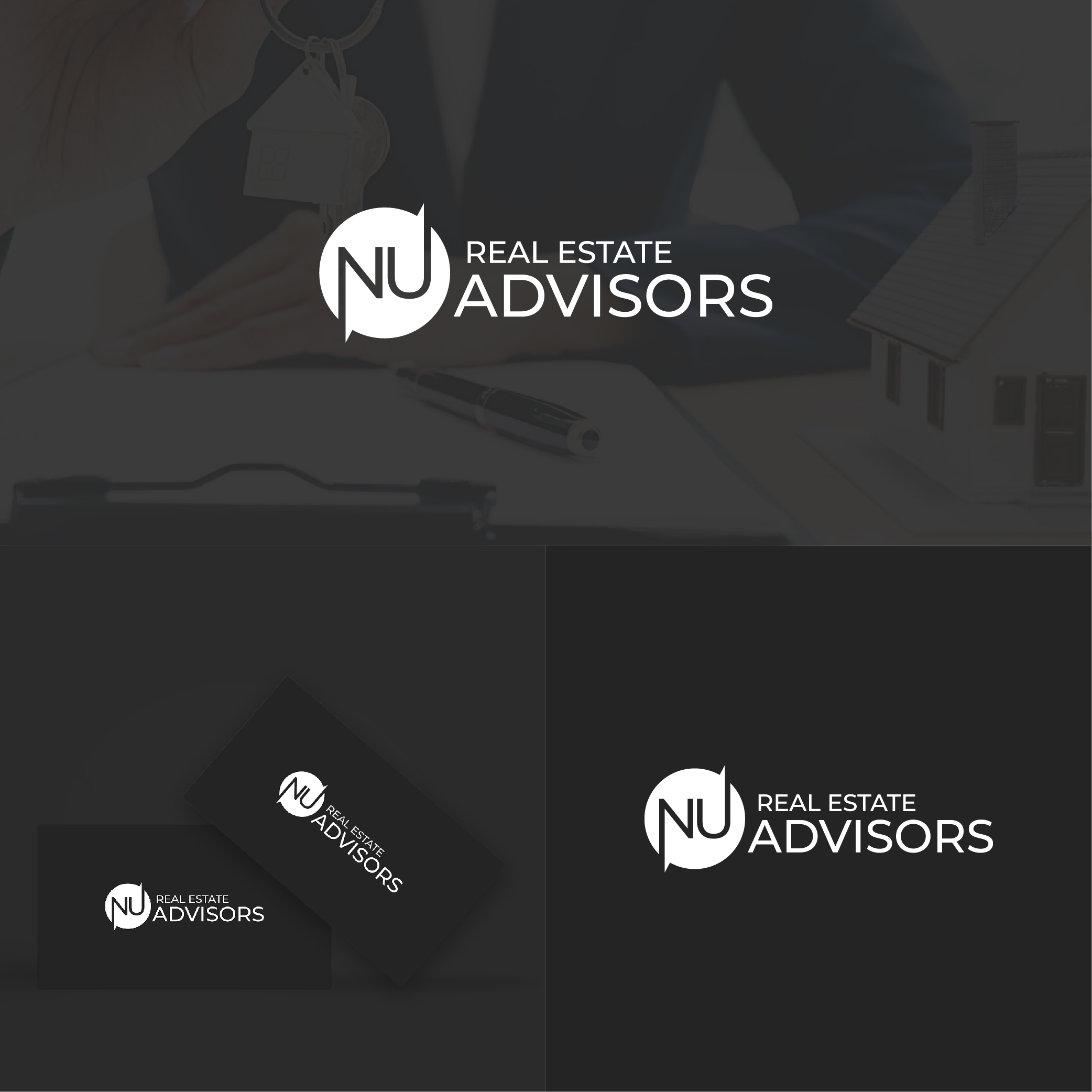 Logo Design by designer profile for NU Real Estate Advisors LLC | Design #31292679