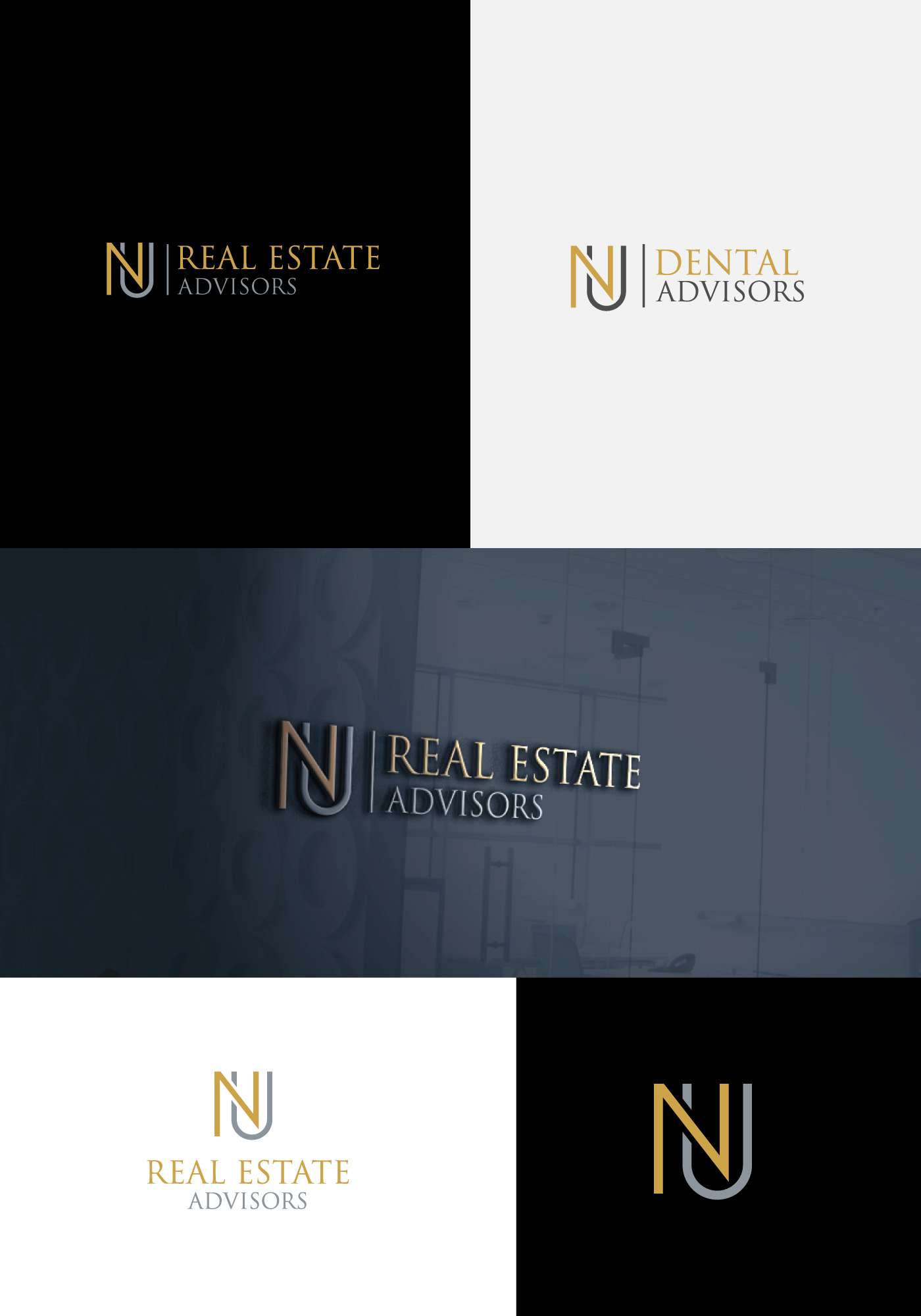 Logo Design by Nazma _Begum for NU Real Estate Advisors LLC | Design #31286560
