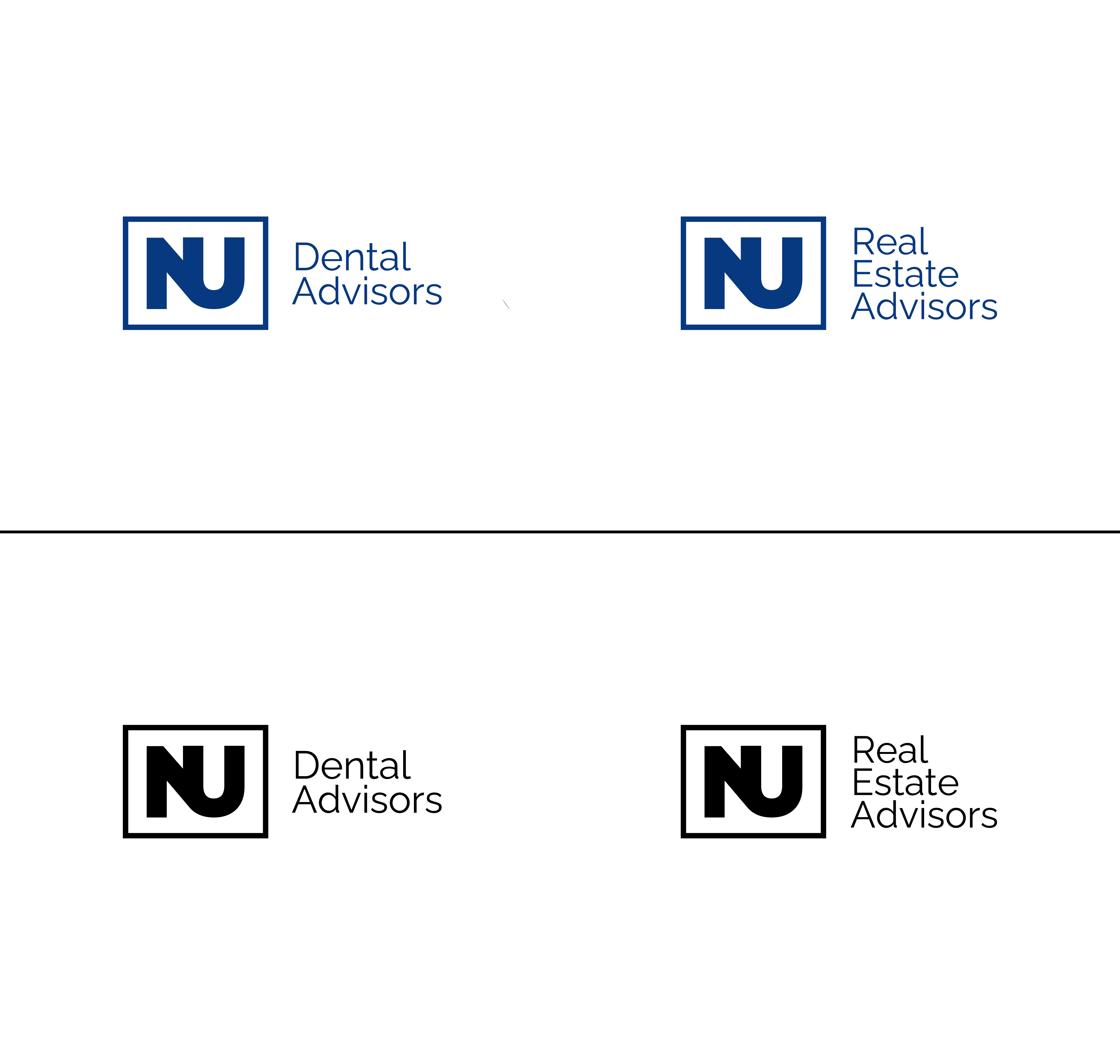 Logo-Design von Graphicsekh8016 für NU Real Estate Advisors LLC | Design #31298239