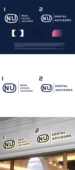 Logo Design by 100%design for NU Real Estate Advisors LLC | Design: #31286159
