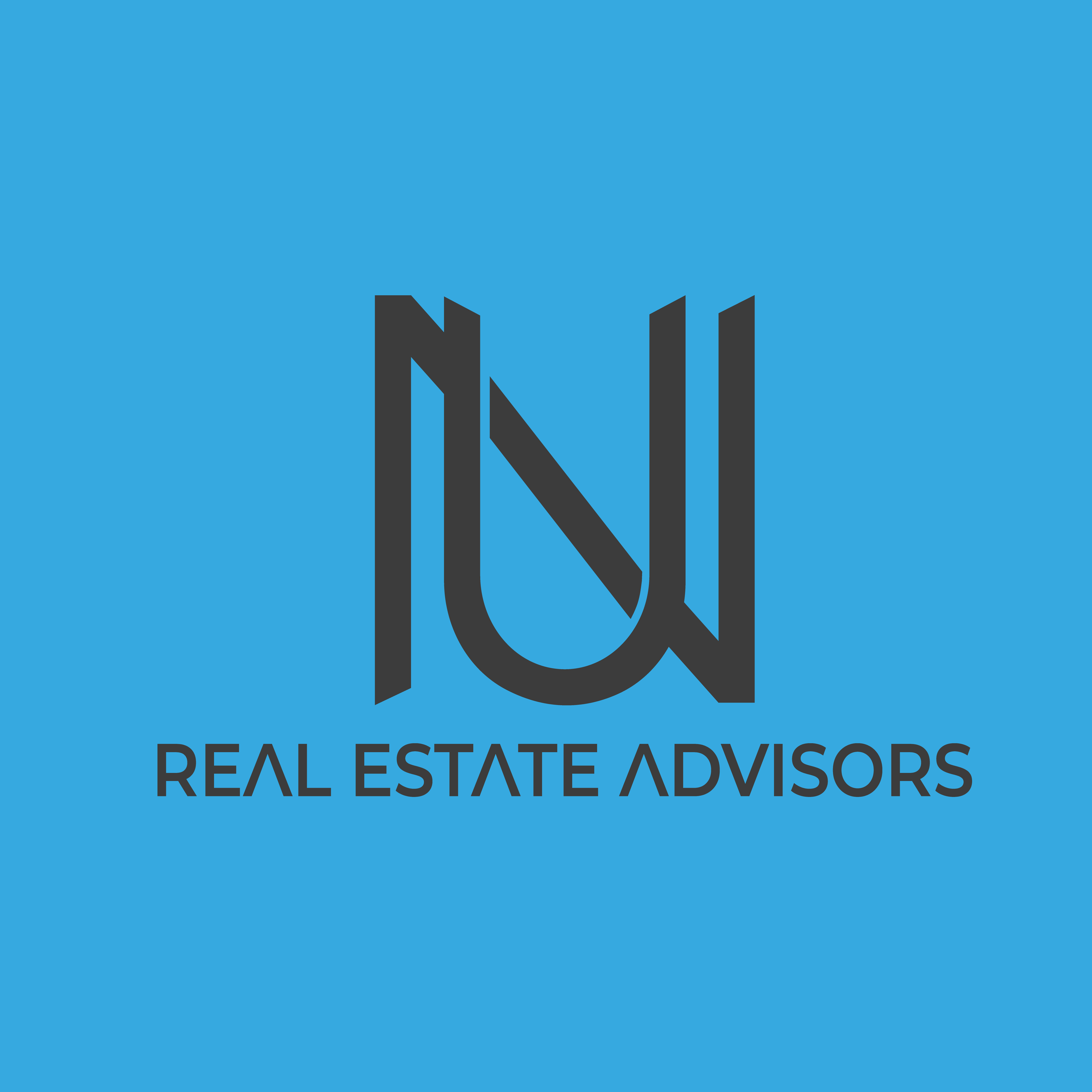 Logo Design by khadiga90 for NU Real Estate Advisors LLC | Design #31288855