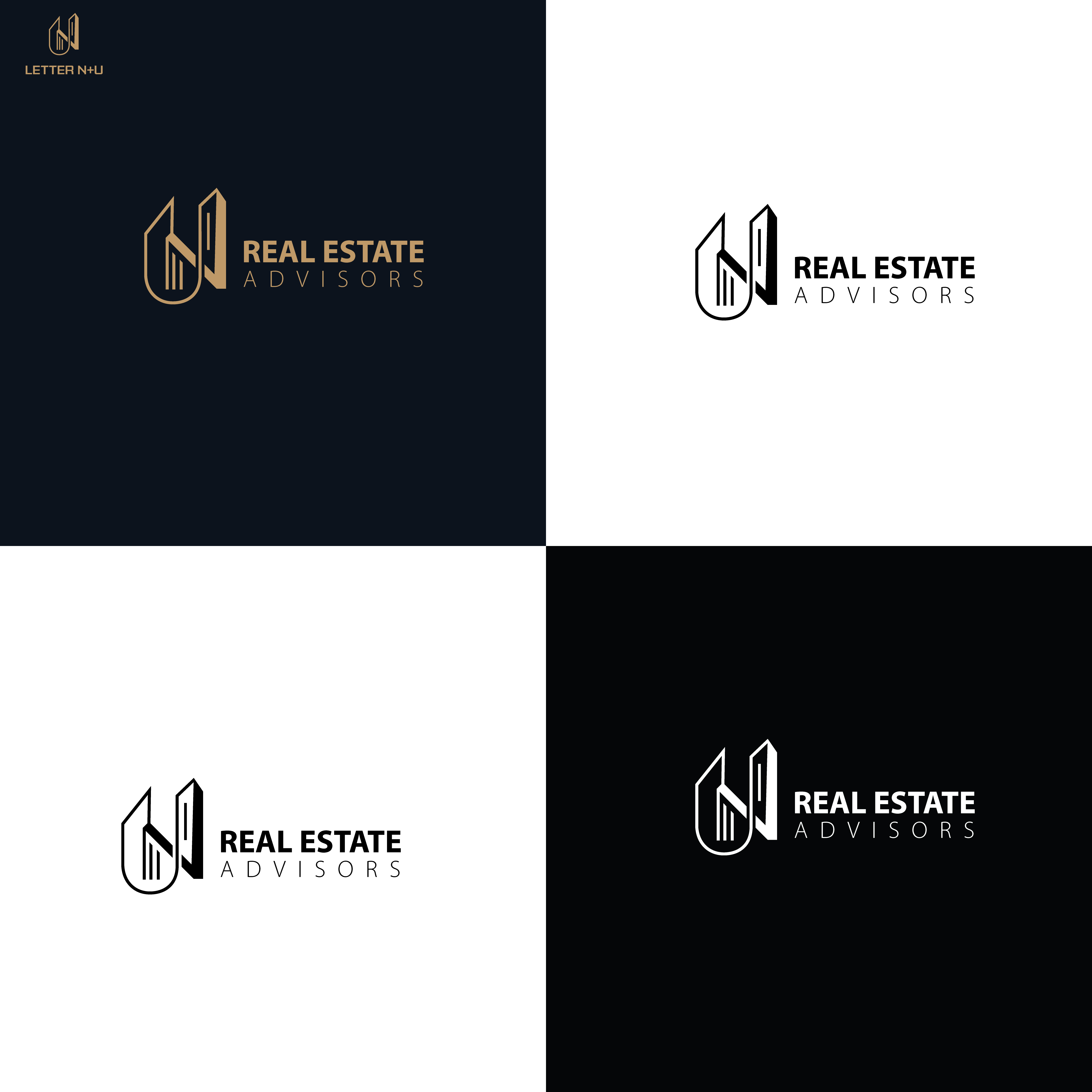 Logo Design by Mdelias987 for NU Real Estate Advisors LLC | Design #31294803