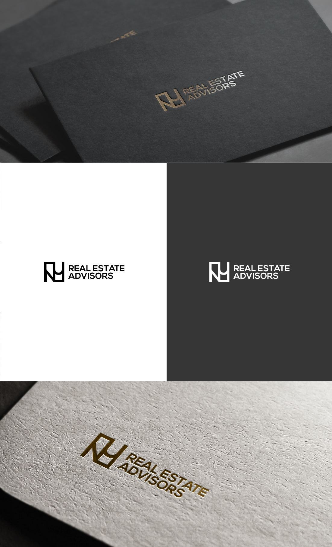 Logo Design by GLDesigns for NU Real Estate Advisors LLC | Design #31284359