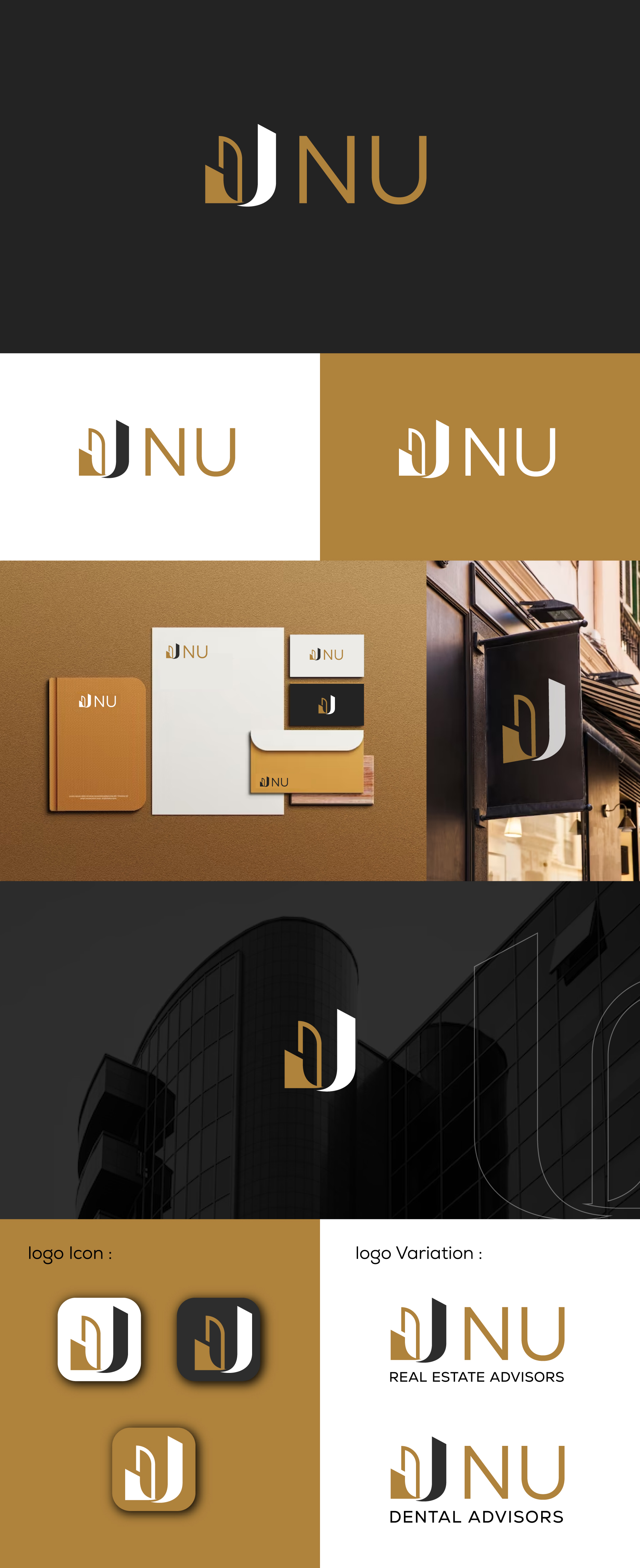 Logo Design by debdesign for NU Real Estate Advisors LLC | Design #31291813