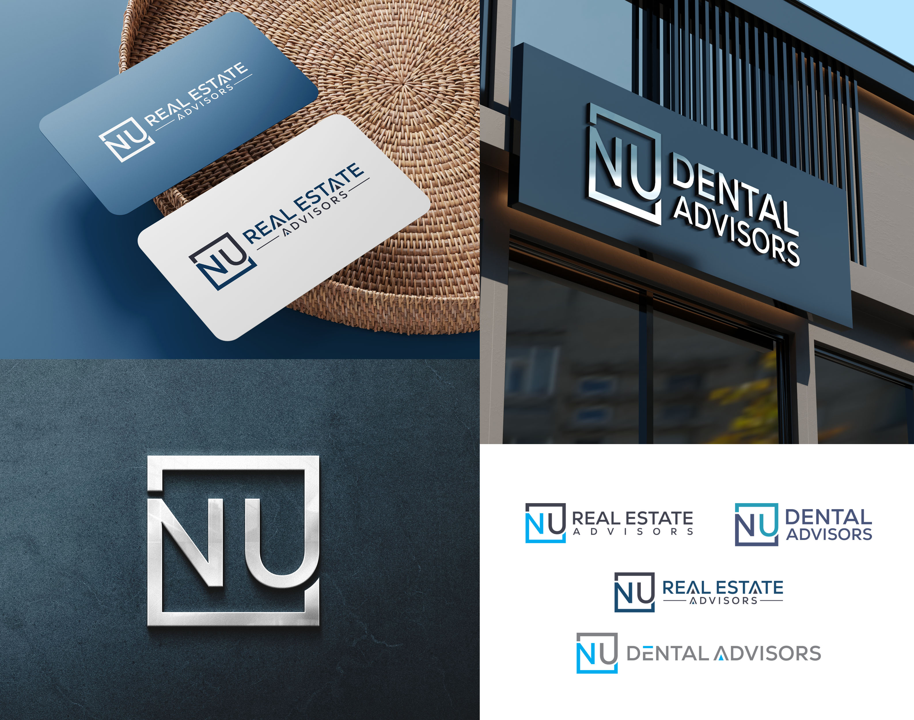 Logo-Design von aexoagency für NU Real Estate Advisors LLC | Design #31300751