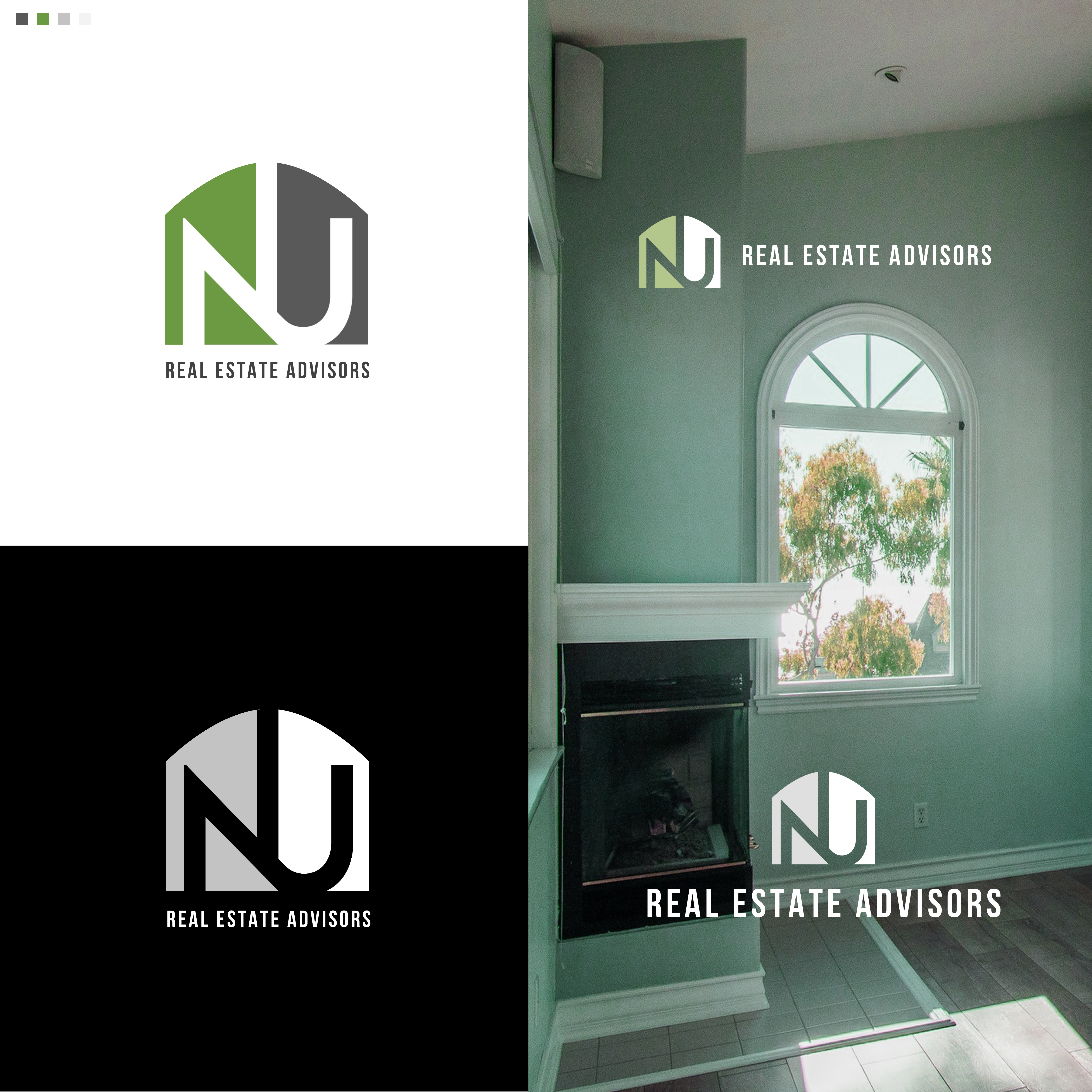Logo Design by Quick Designer for NU Real Estate Advisors LLC | Design #31295272