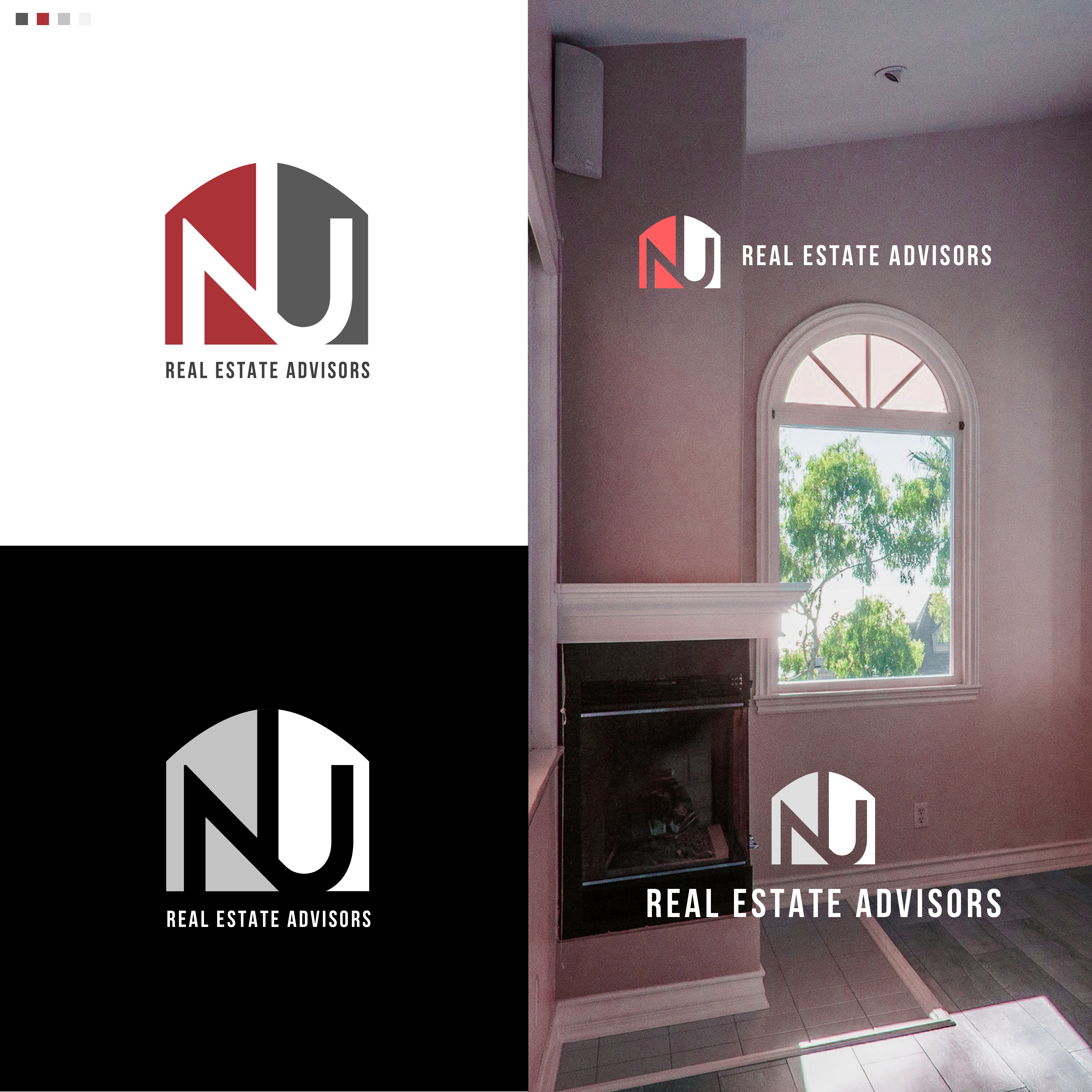 Logo Design by Quick Designer for NU Real Estate Advisors LLC | Design #31295273
