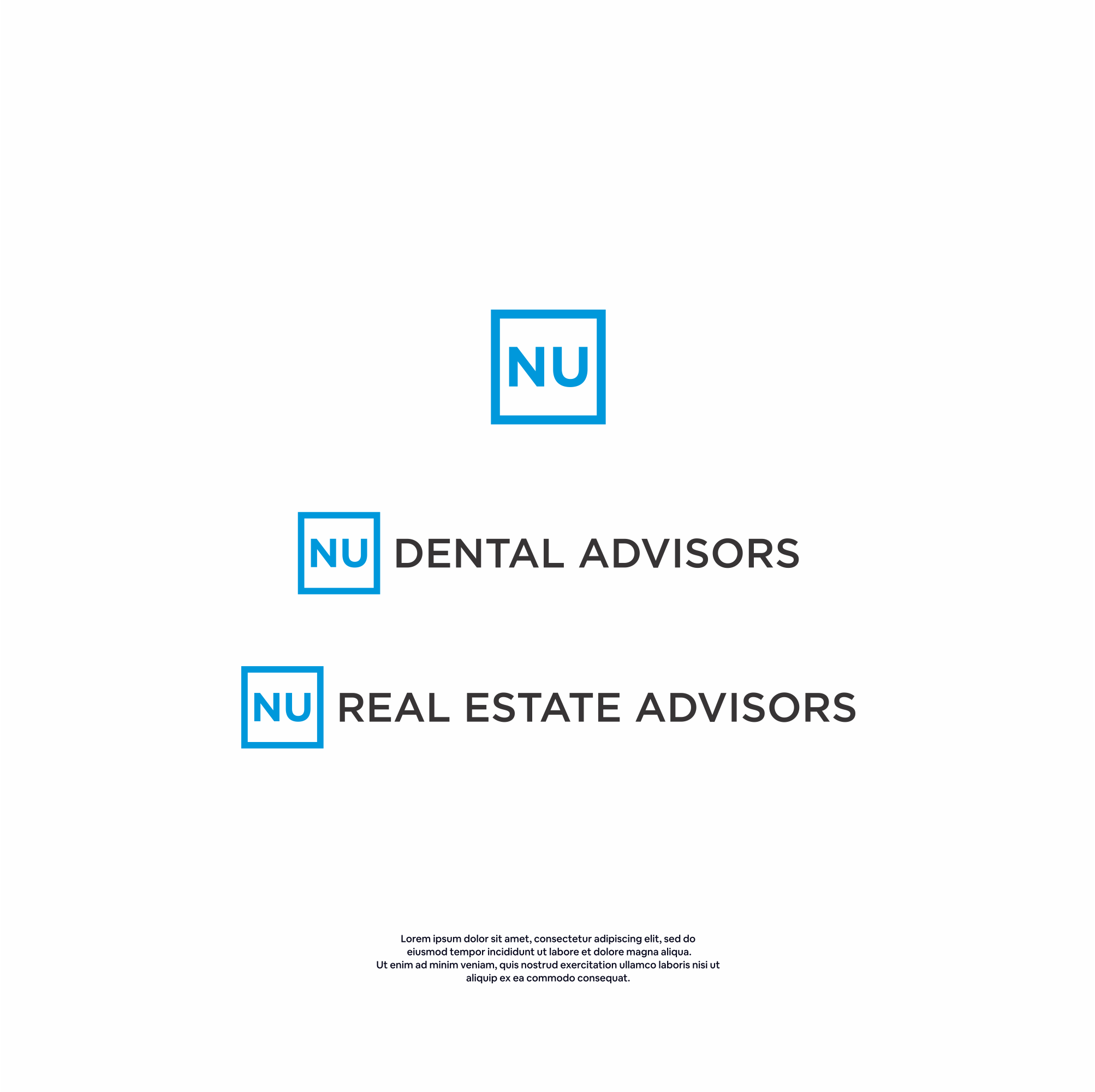 Logo-Design von DesignFirst für NU Real Estate Advisors LLC | Design #31284647