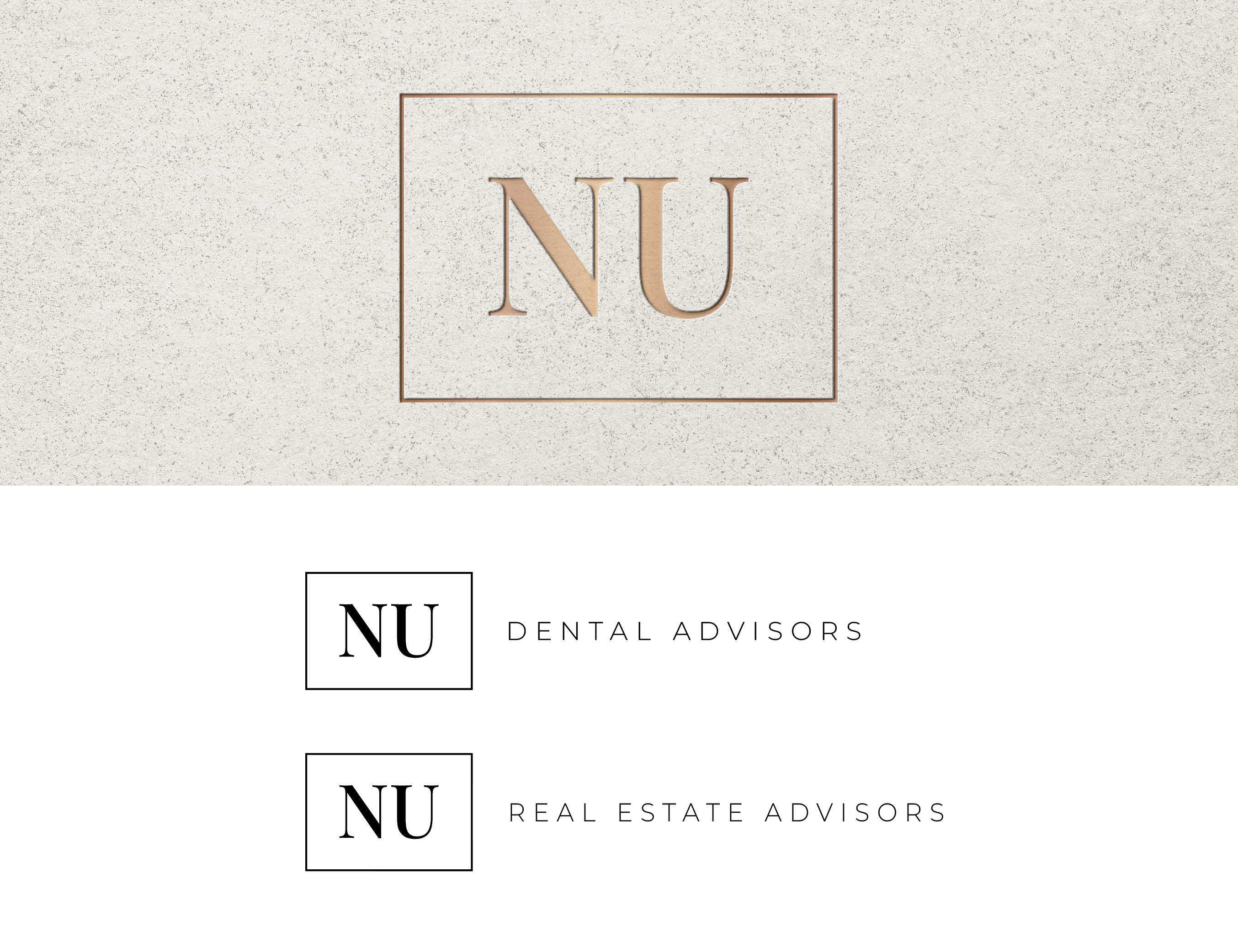 Logo-Design von MOH Studio für NU Real Estate Advisors LLC | Design #31284002