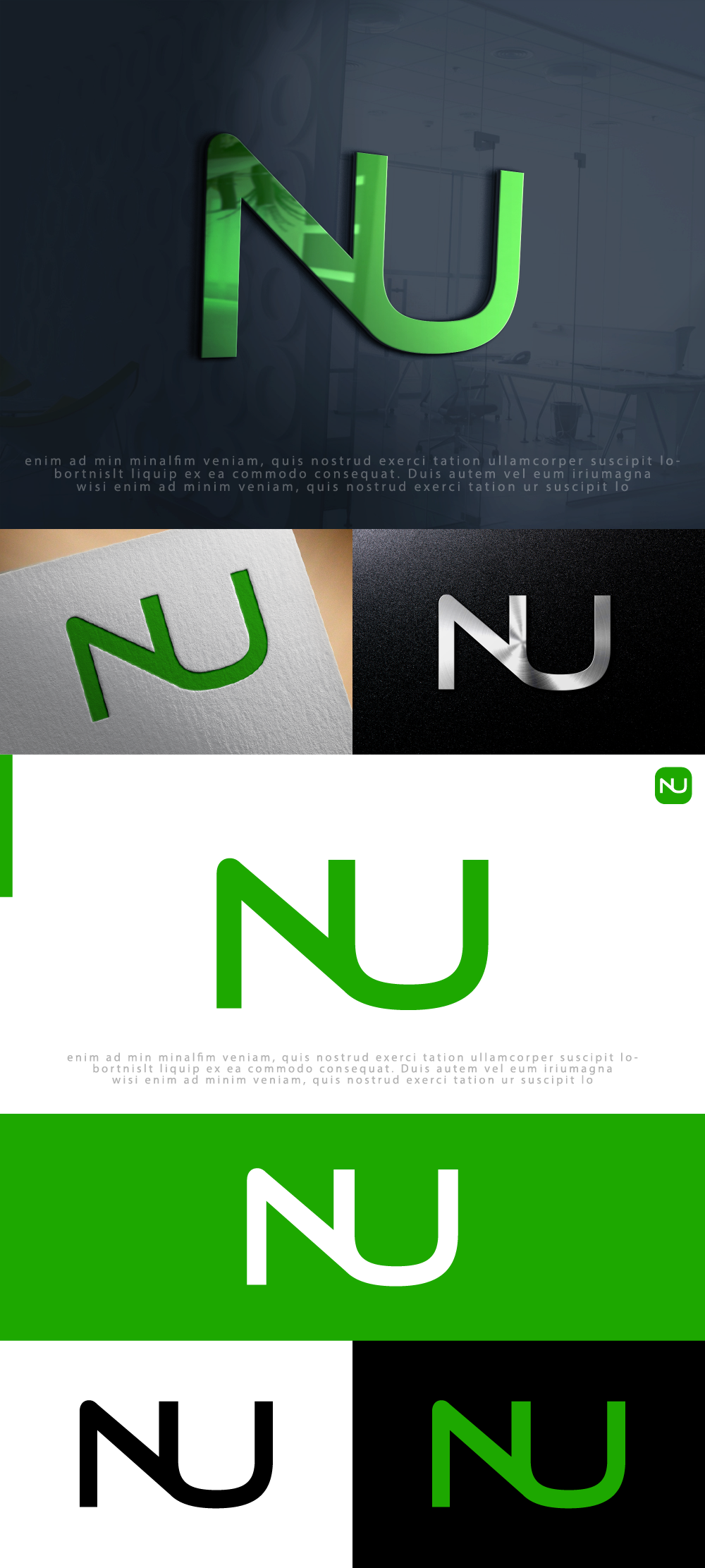 Logo Design by Ayub Zafar for NU Real Estate Advisors LLC | Design #31298632