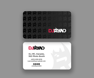 Diseño de Tarjeta de Presentación por Andrés Sebastián para DJ Ryno, Inc. | Diseño #31284561
