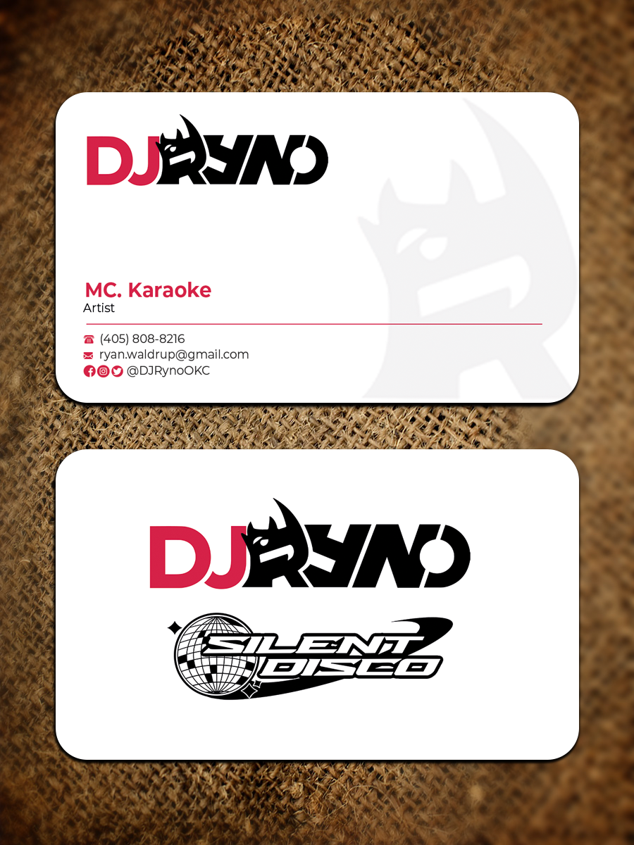 Business Card Design by Graphixpointt for DJ Ryno, Inc. | Design #31283214