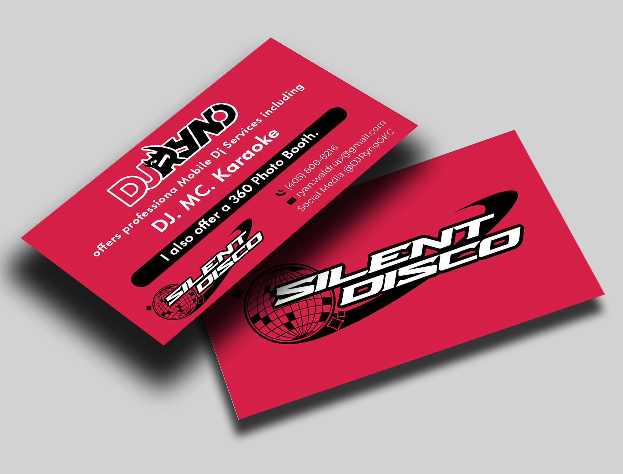 Business Card Design by jk_studio for DJ Ryno, Inc. | Design #31287516