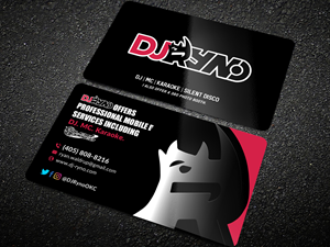 Business Card Design by Sun Moon Graphic Designer for DJ Ryno, Inc. | Design: #31285248