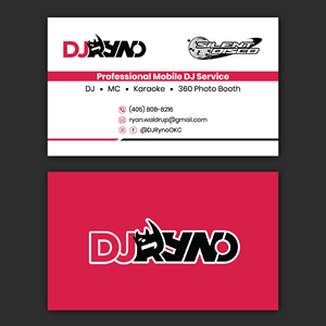 Business Card Design by Bidita Saha for DJ Ryno, Inc. | Design: #31287868
