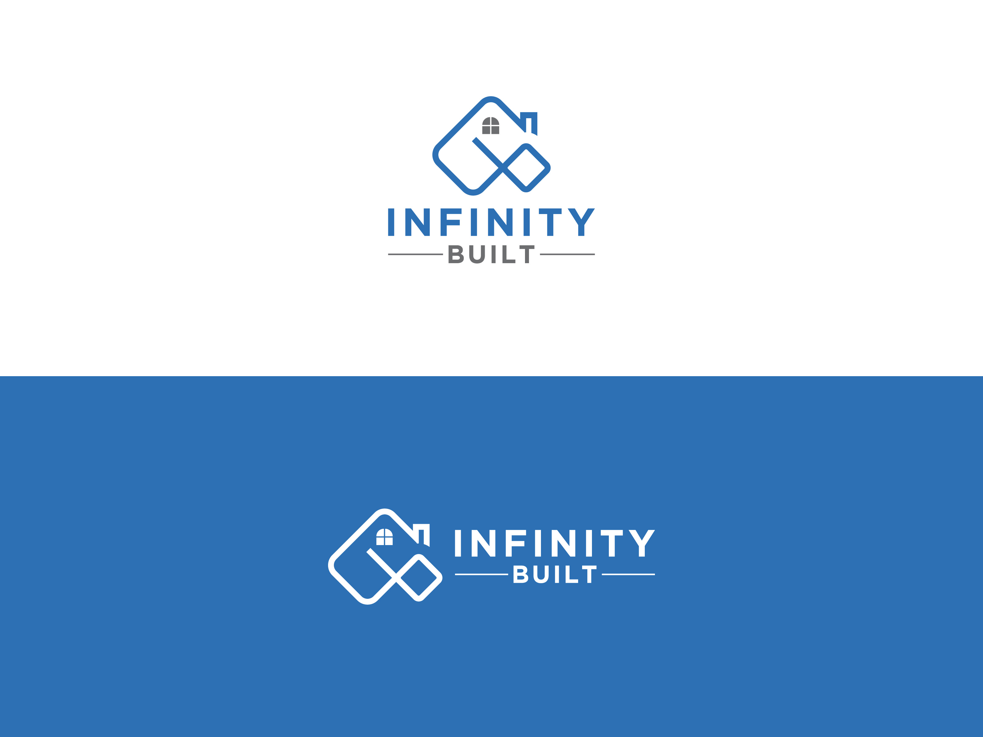Logo Design by Ashrafaraf for Infinity Built | Design #31460883