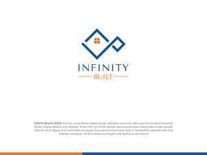 Logo Design by Ashrafaraf for Infinity Built | Design: #31467936