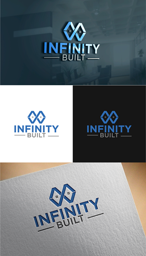 Logo Design by RKsharma for Infinity Built | Design: #31457134