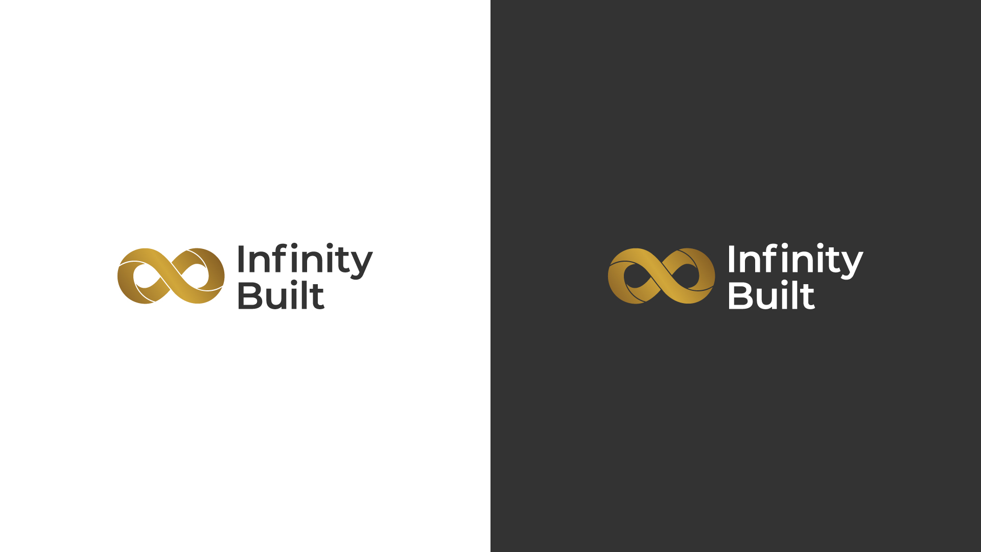 Logo Design by Shahbaz Studios for Infinity Built | Design #31448008