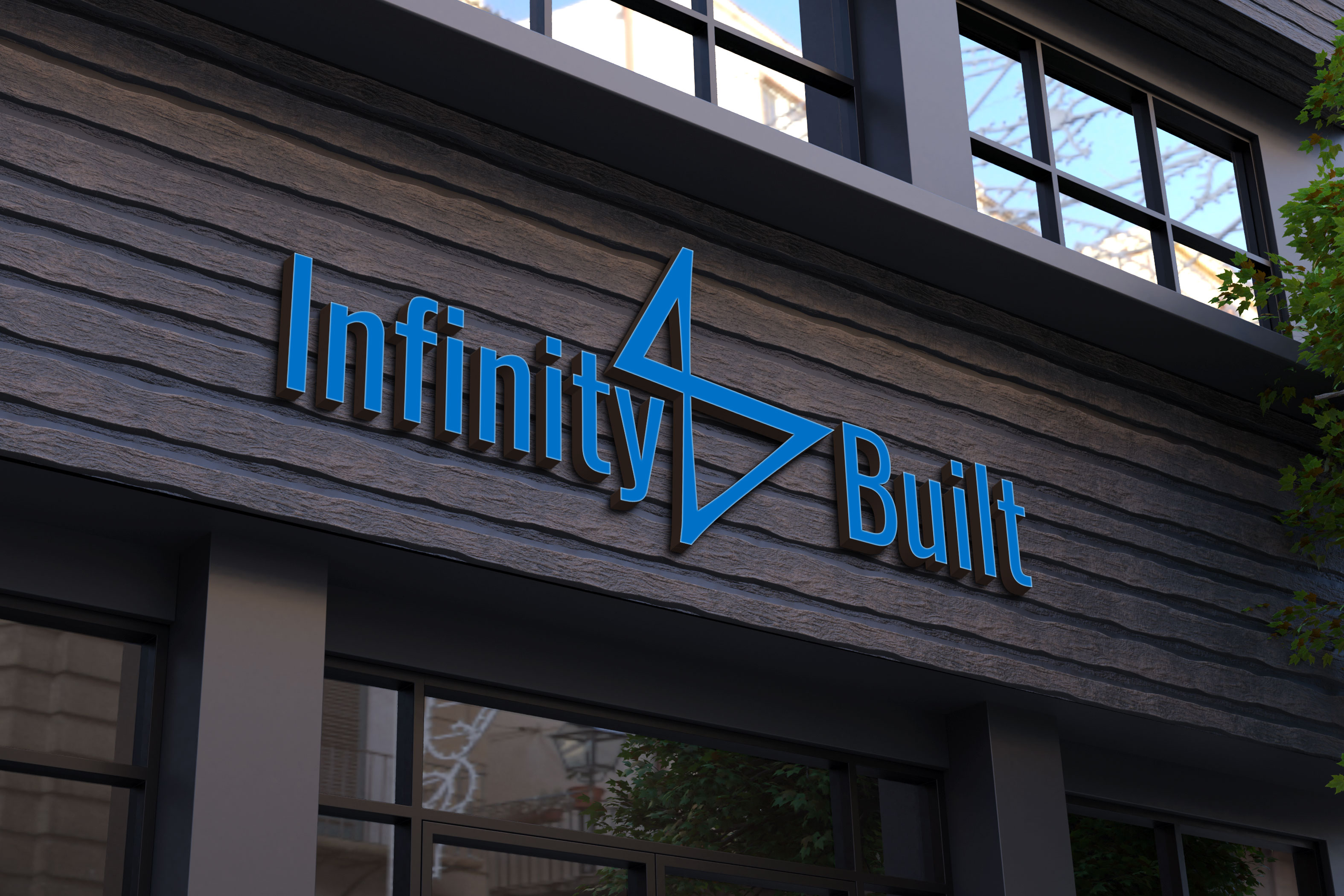 Logo Design by Kavth for Infinity Built | Design #31327784