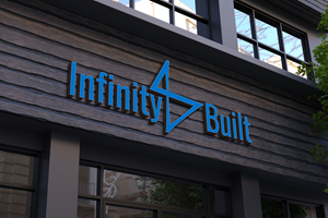Logo Design by Kavth for Infinity Built | Design: #31327784