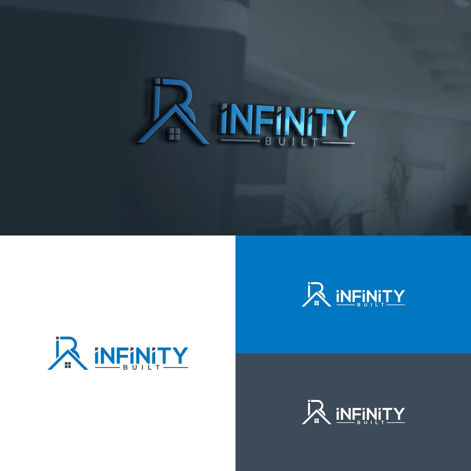 Logo Design by okta5 for Infinity Built | Design #31293699