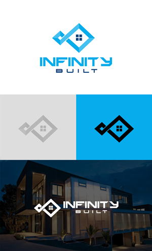 Logo Design by ICKE for Infinity Built | Design: #31332496