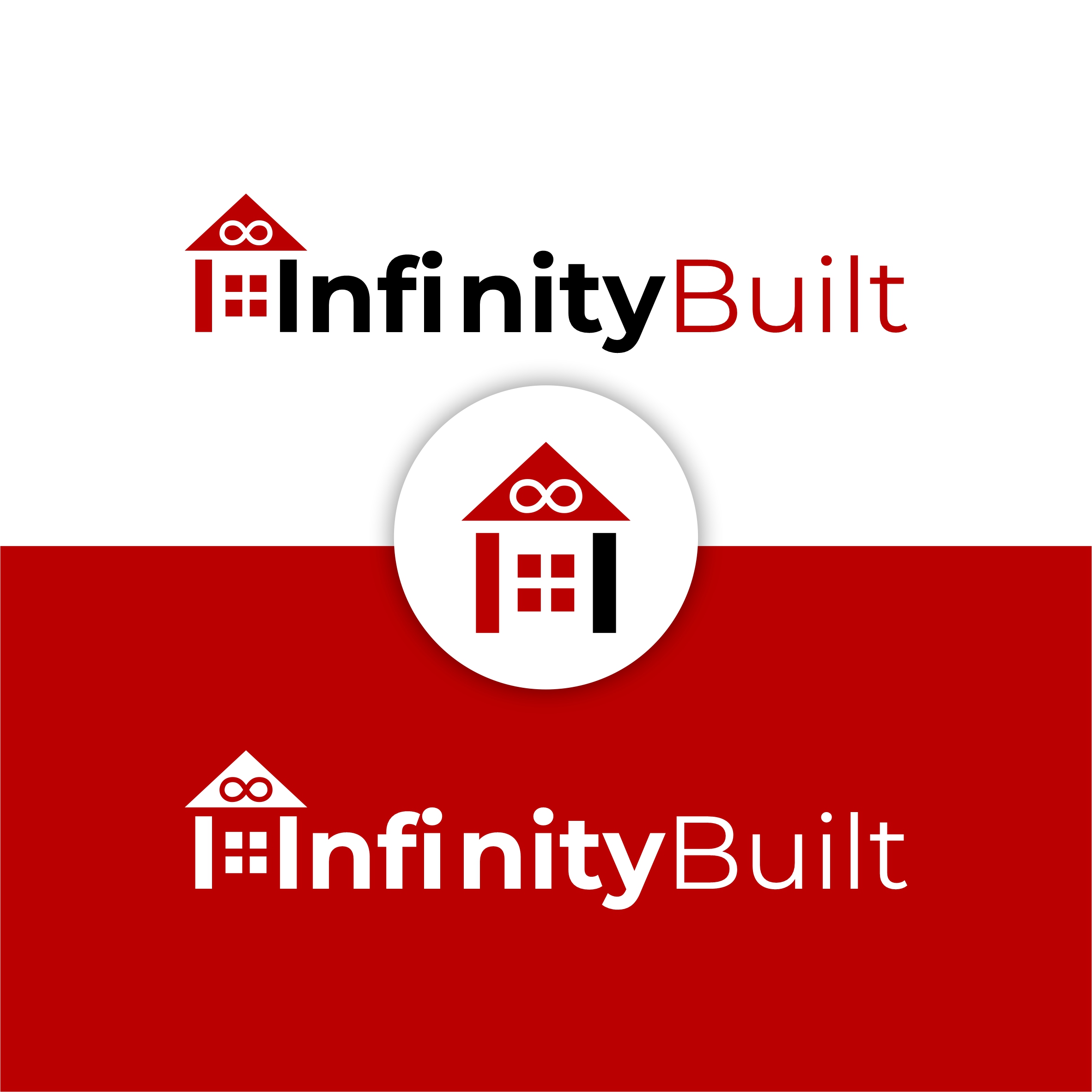 Logo Design by trojni for Infinity Built | Design #31291511