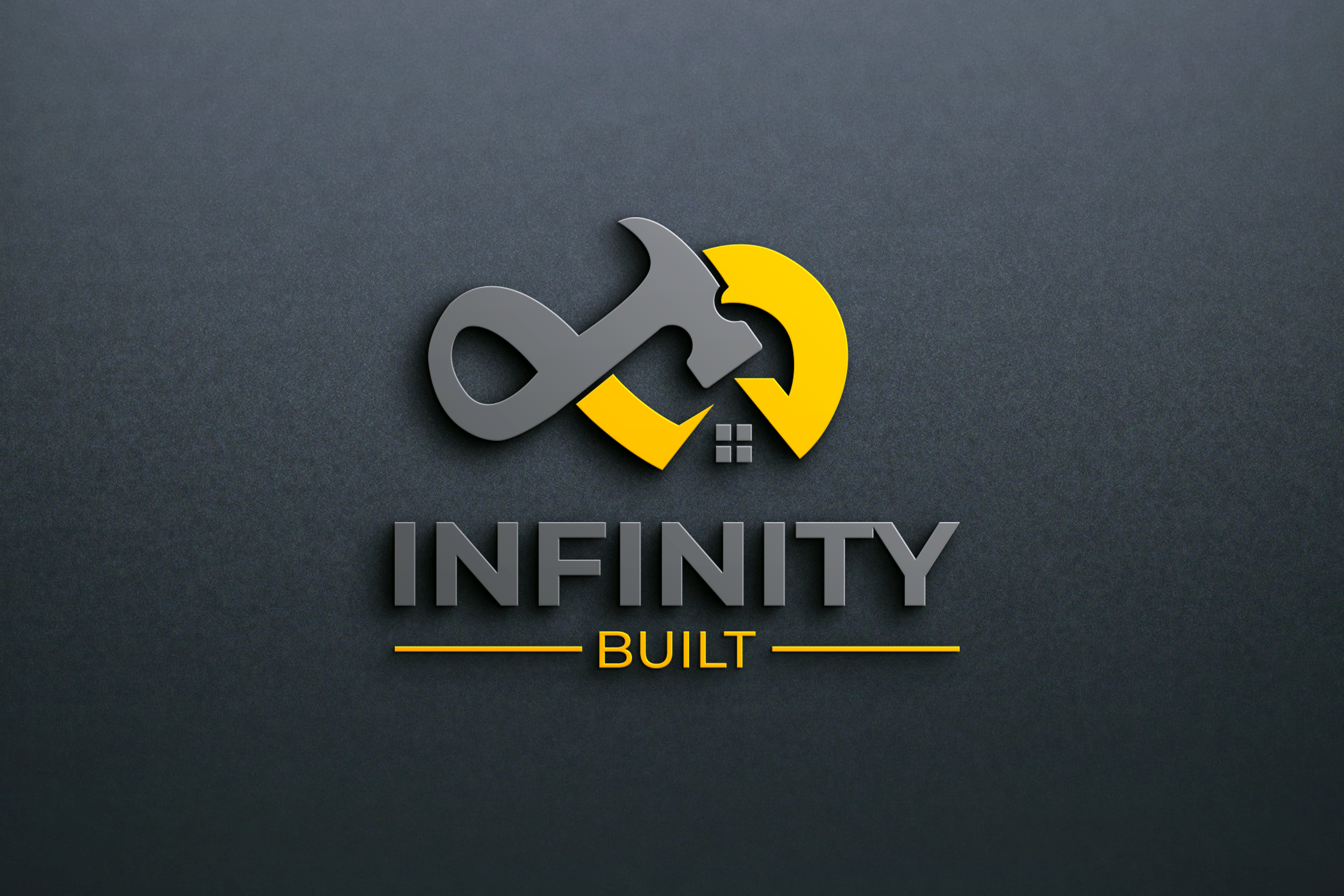Logo Design by Graphixpointt for Infinity Built | Design #31289810