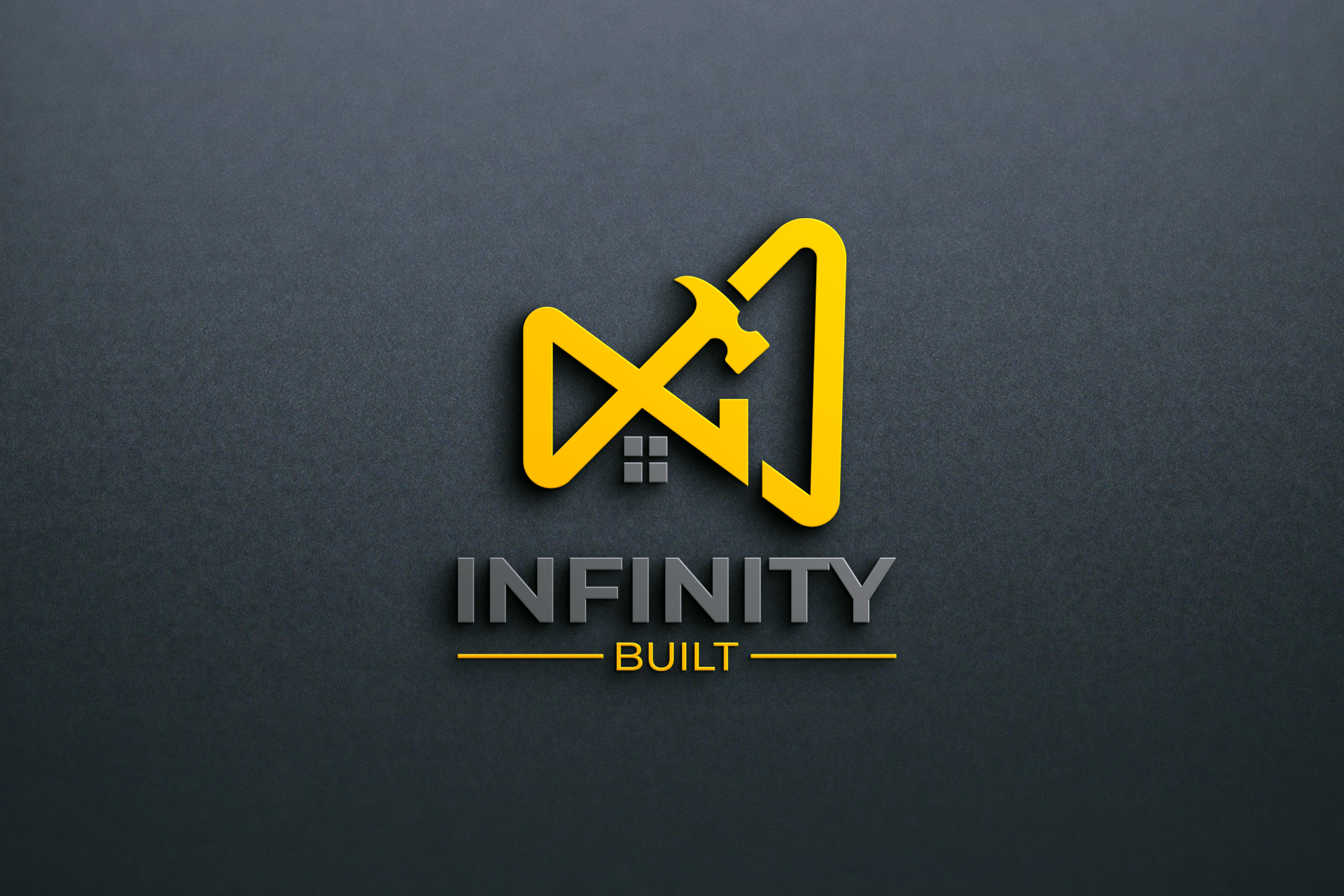 Logo Design by Graphixpointt for Infinity Built | Design #31289840