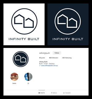 Logo Design by GambarSERU for Infinity Built | Design: #31289319