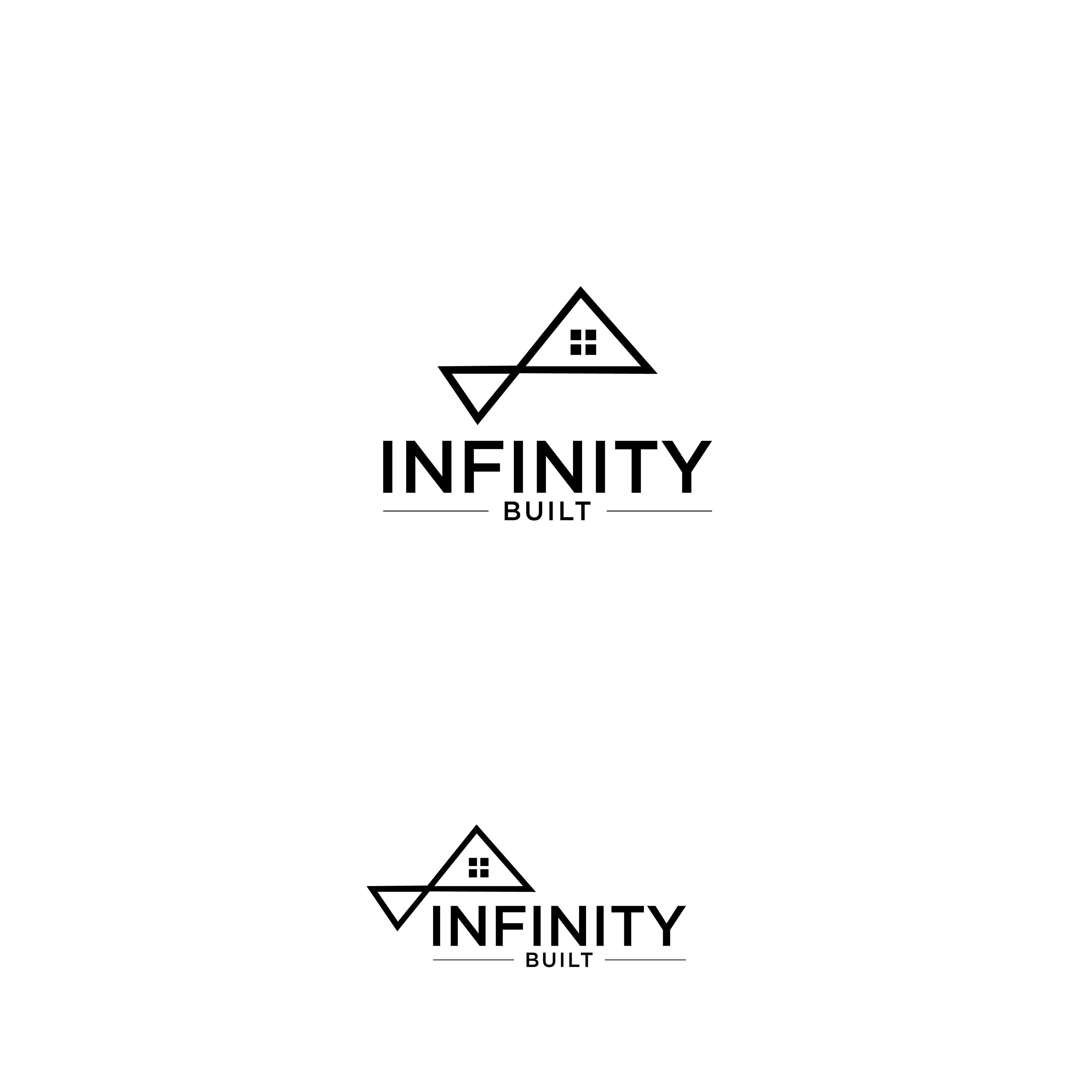 Logo Design by Designer Nayem for Infinity Built | Design #31289323