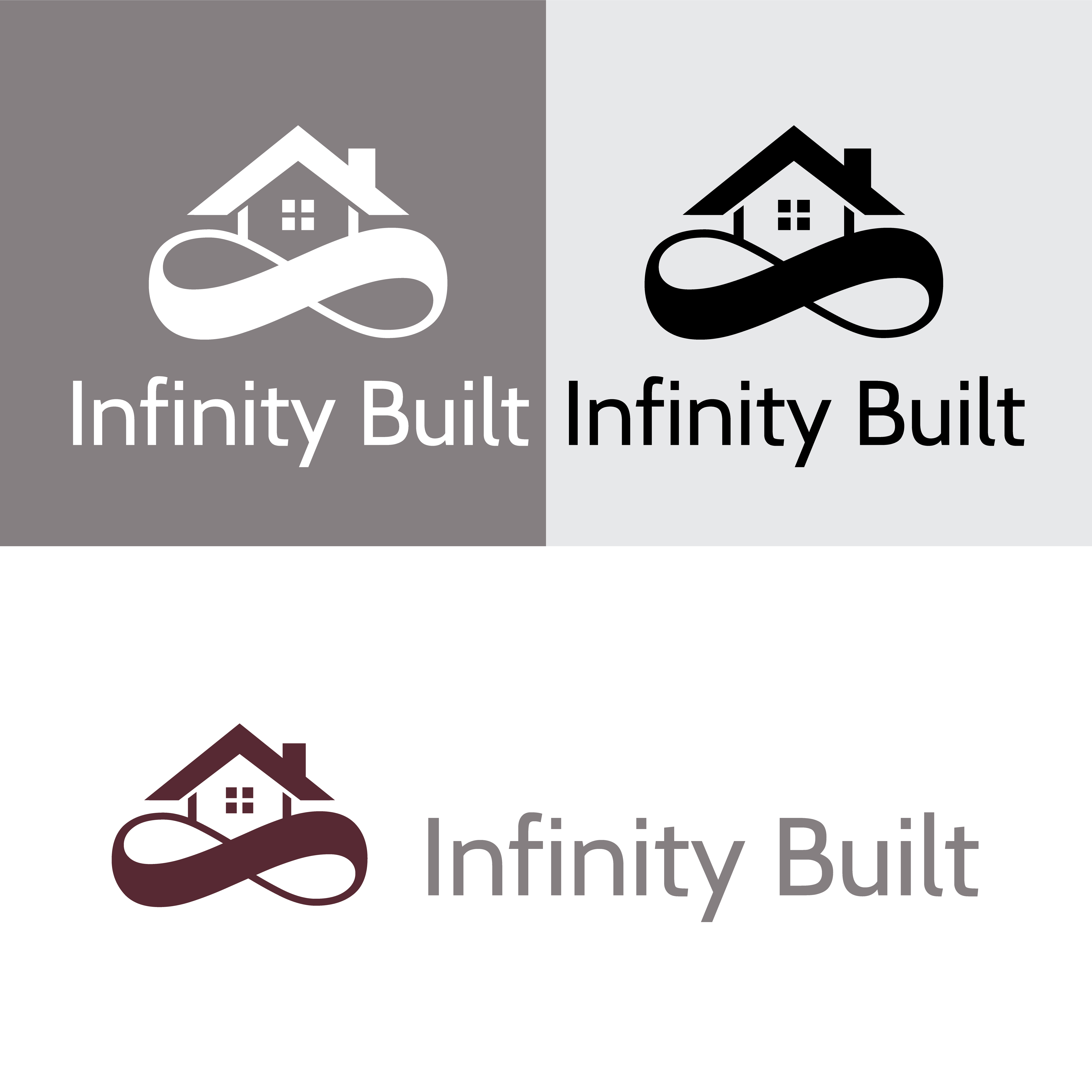 Logo Design by SWIHIL for Infinity Built | Design #31447690