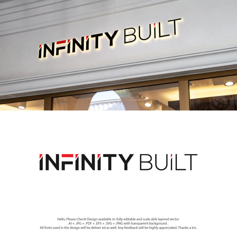 Logo Design by skart for Infinity Built | Design #31294654