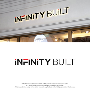 Logo Design by skart for Infinity Built | Design: #31294654