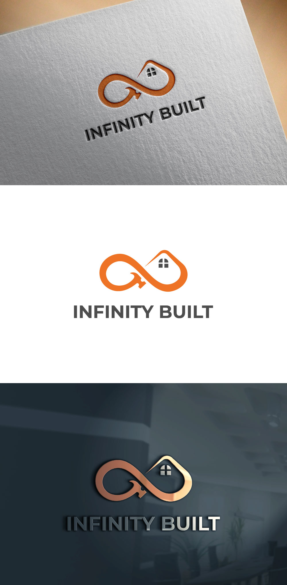 Diseño de Logo por DesignVerse777 para Infinity Built | Diseño #31460372