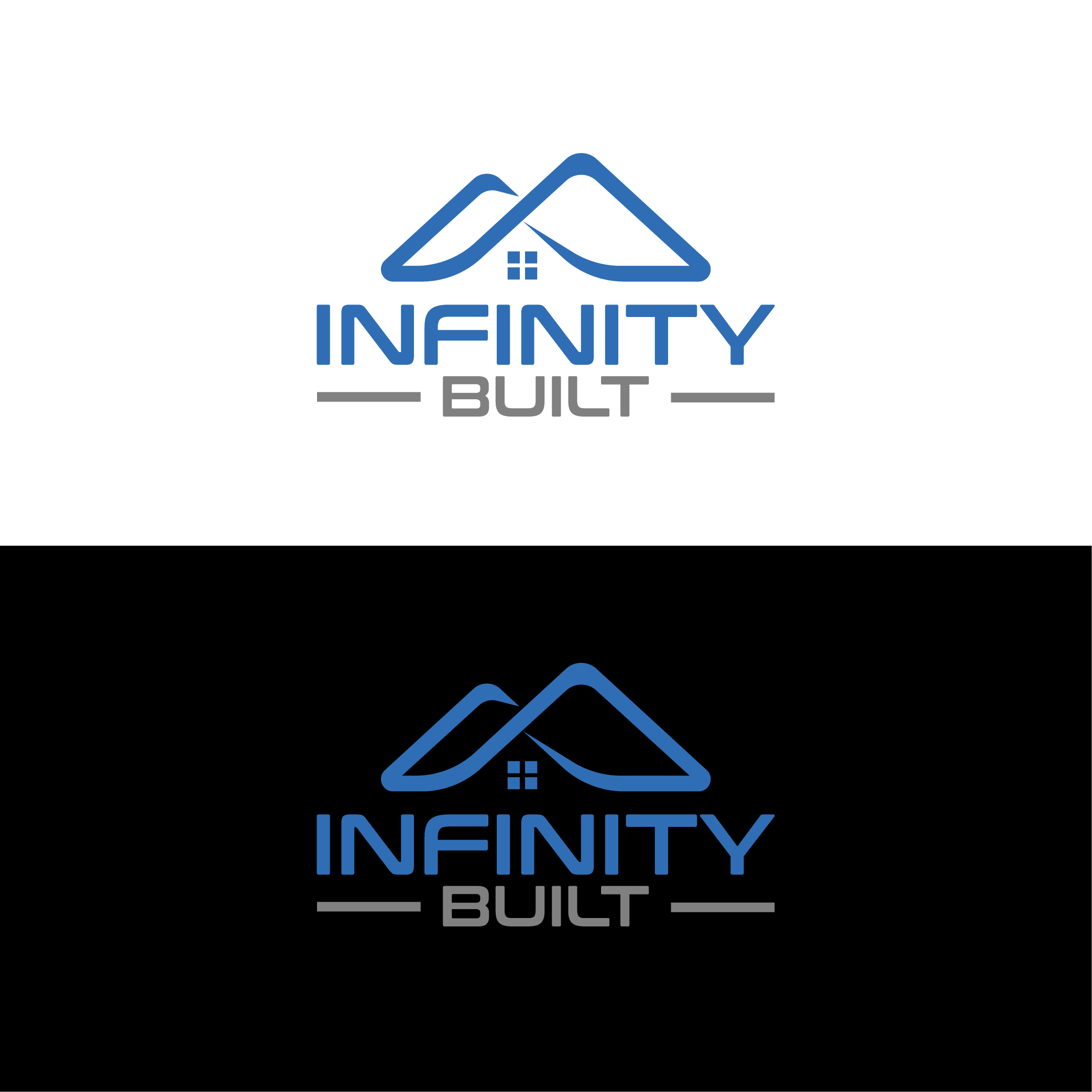 Logo Design by Johnny@ for Infinity Built | Design #31459172