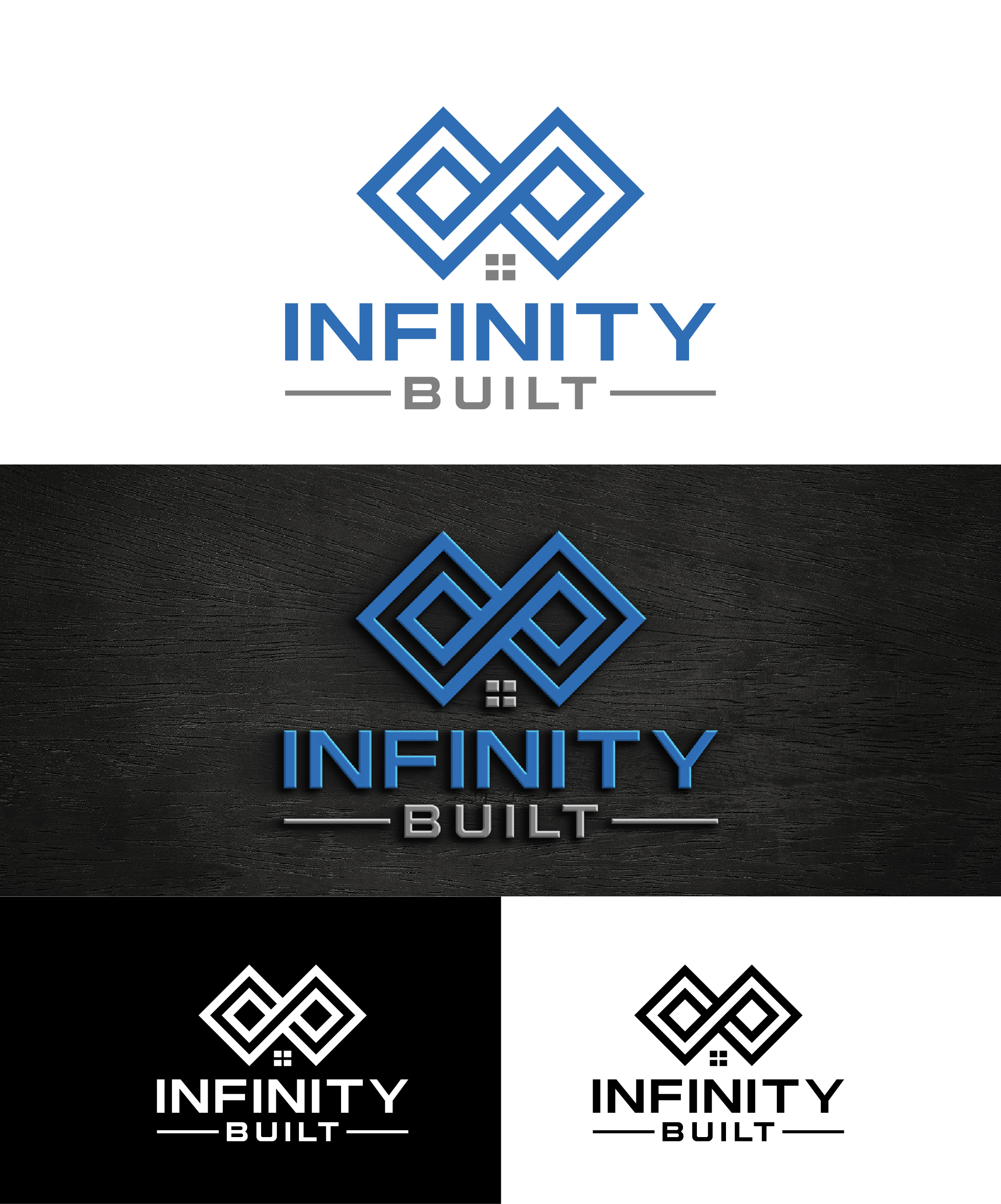 Logo Design by dx_designer for Infinity Built | Design #31457229
