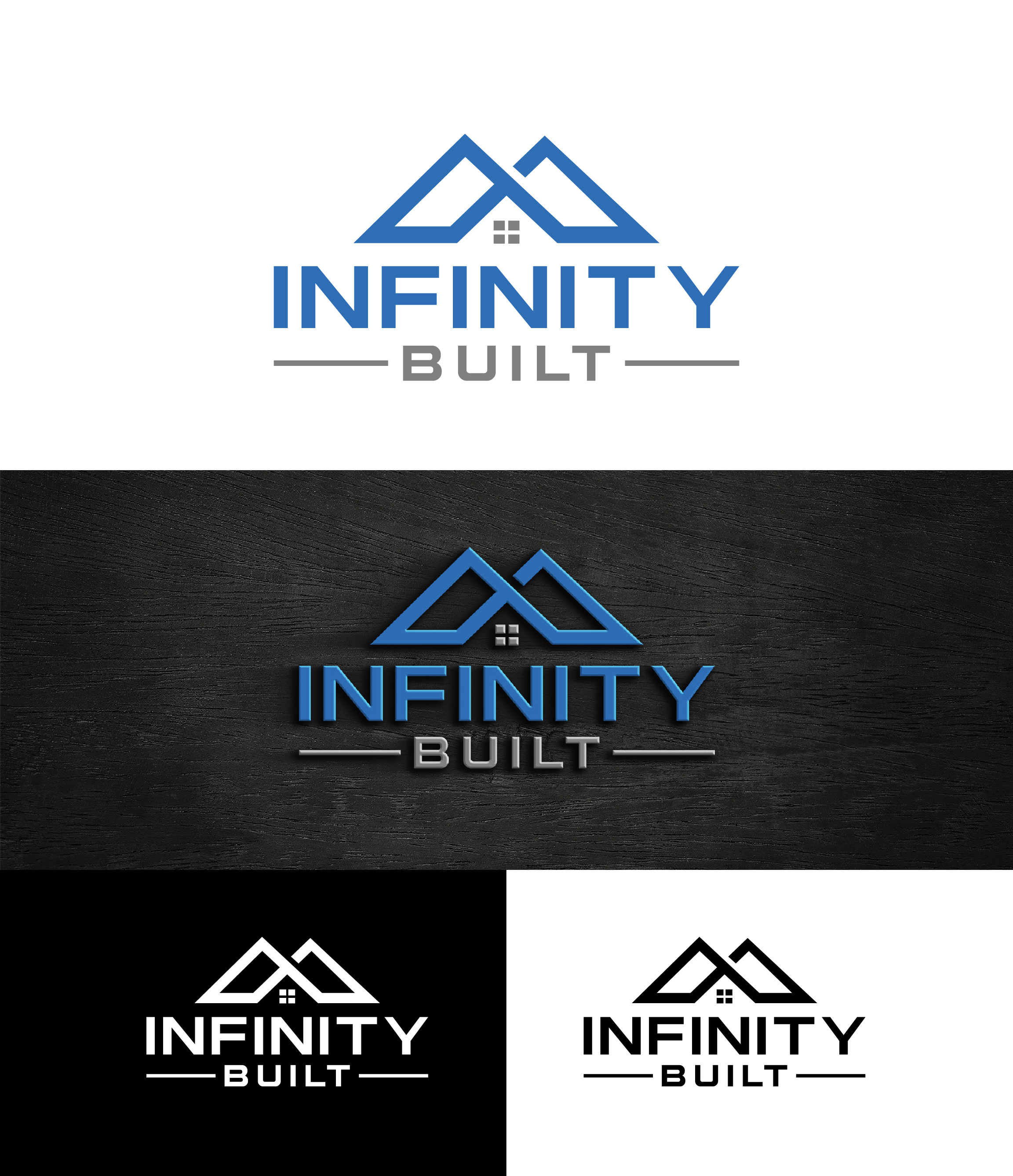 Logo Design by dx_designer for Infinity Built | Design #31457336