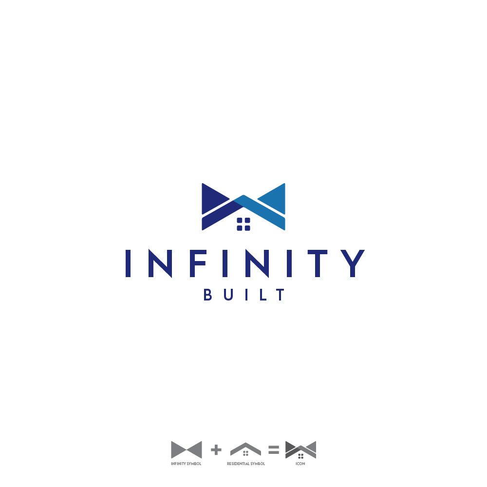 Logo Design by Sanat Kumar De for Infinity Built | Design #31290174