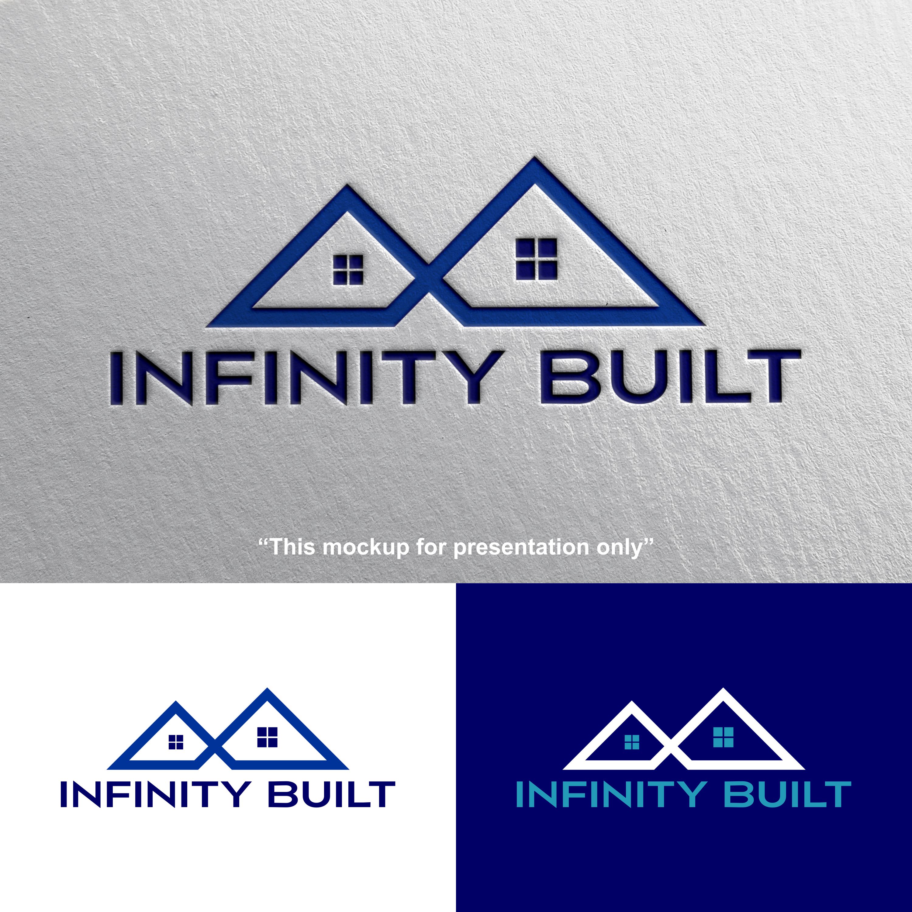 Logo Design by dhanuboy for Infinity Built | Design #31291439