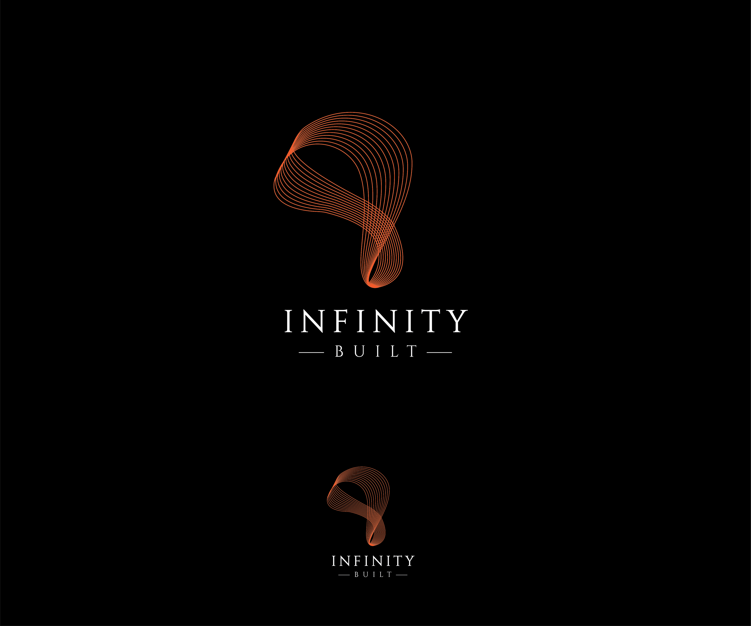 Logo Design by Rush Advertising for Infinity Built | Design #31293790