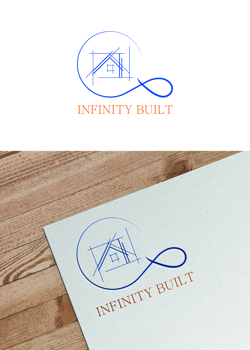 Logo Design by Mihisara323 for Infinity Built | Design #31465874