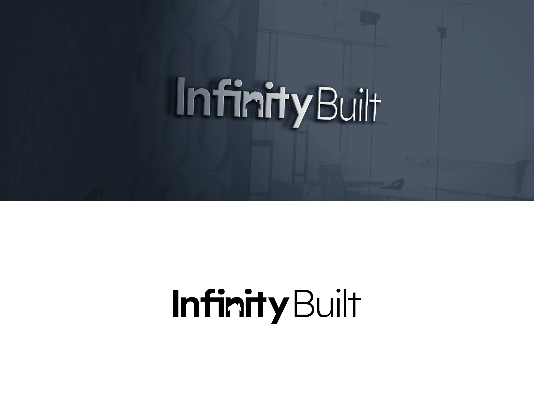 Logo Design by Interloop_Designs for Infinity Built | Design #31292404