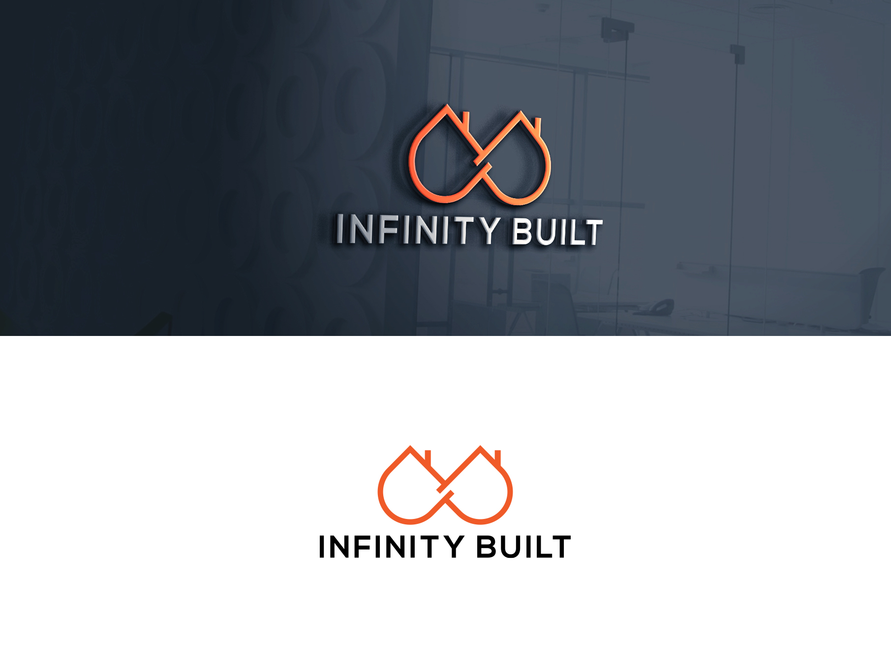 Logo Design by Interloop_Designs for Infinity Built | Design #31292405