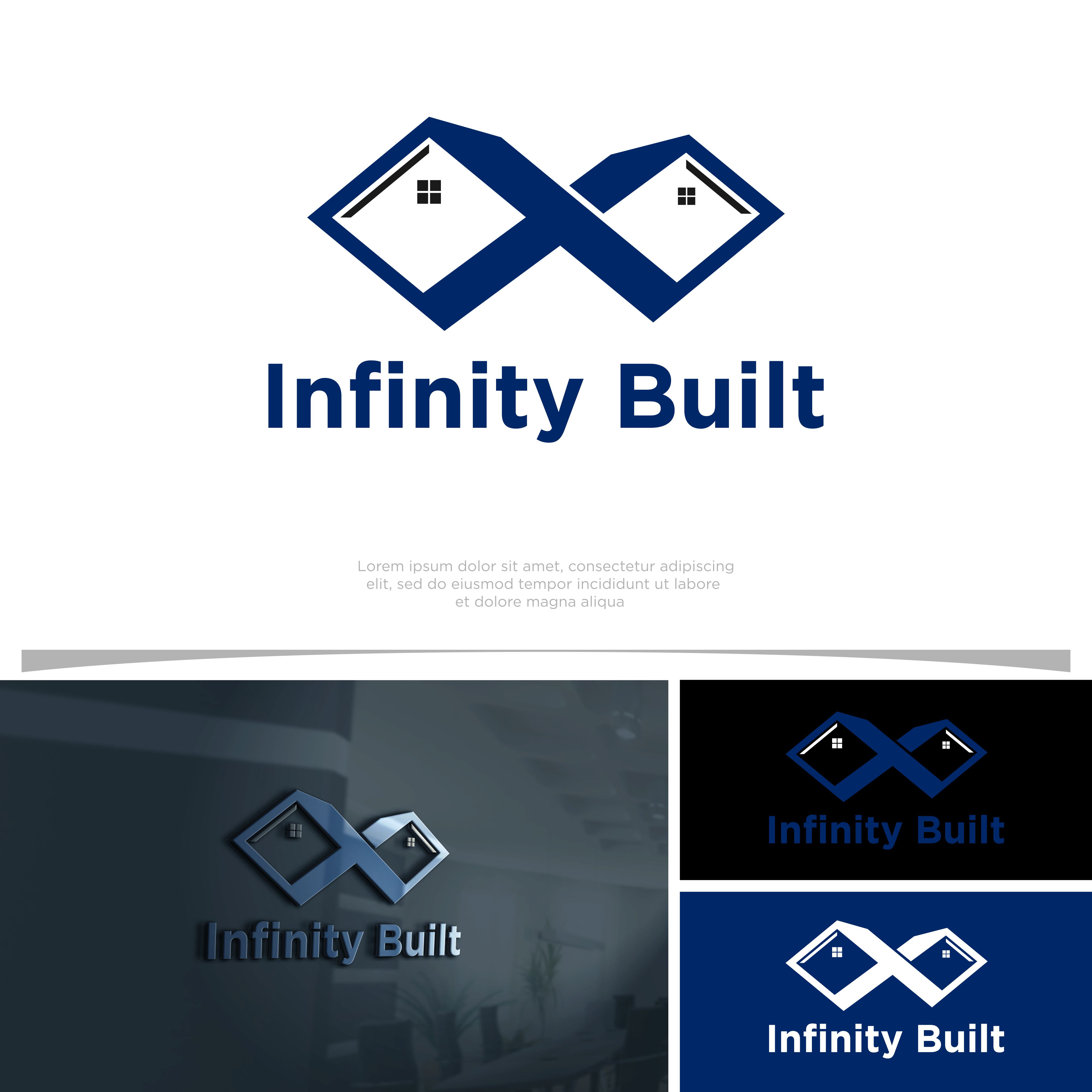Logo Design by Dyah14 for Infinity Built | Design #31293681
