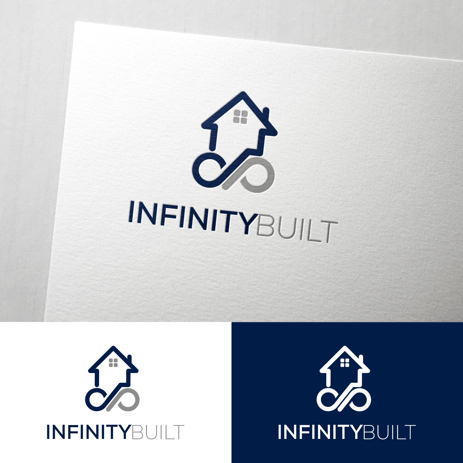 Logo Design by anakbuah for Infinity Built | Design #31291557