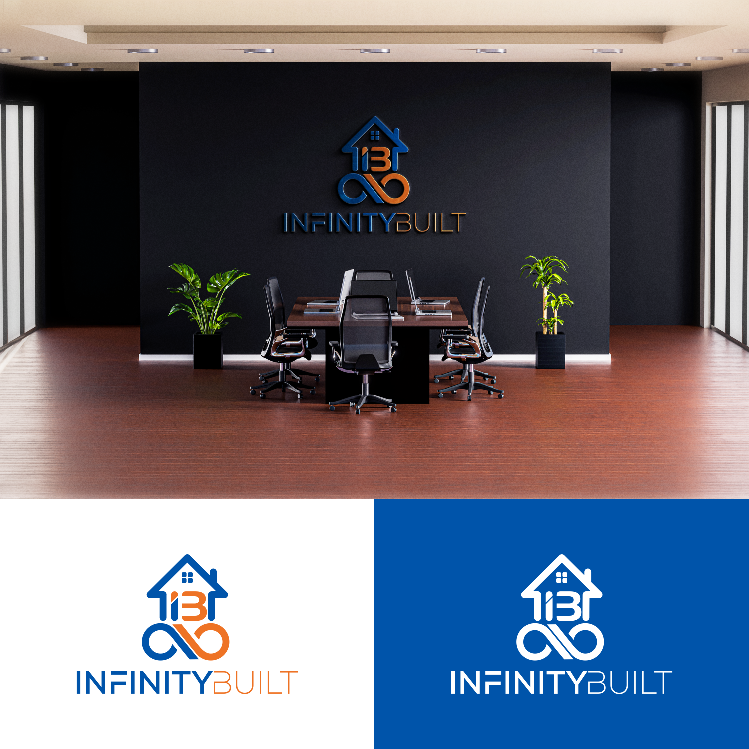 Logo Design by anakbuah for Infinity Built | Design #31465002