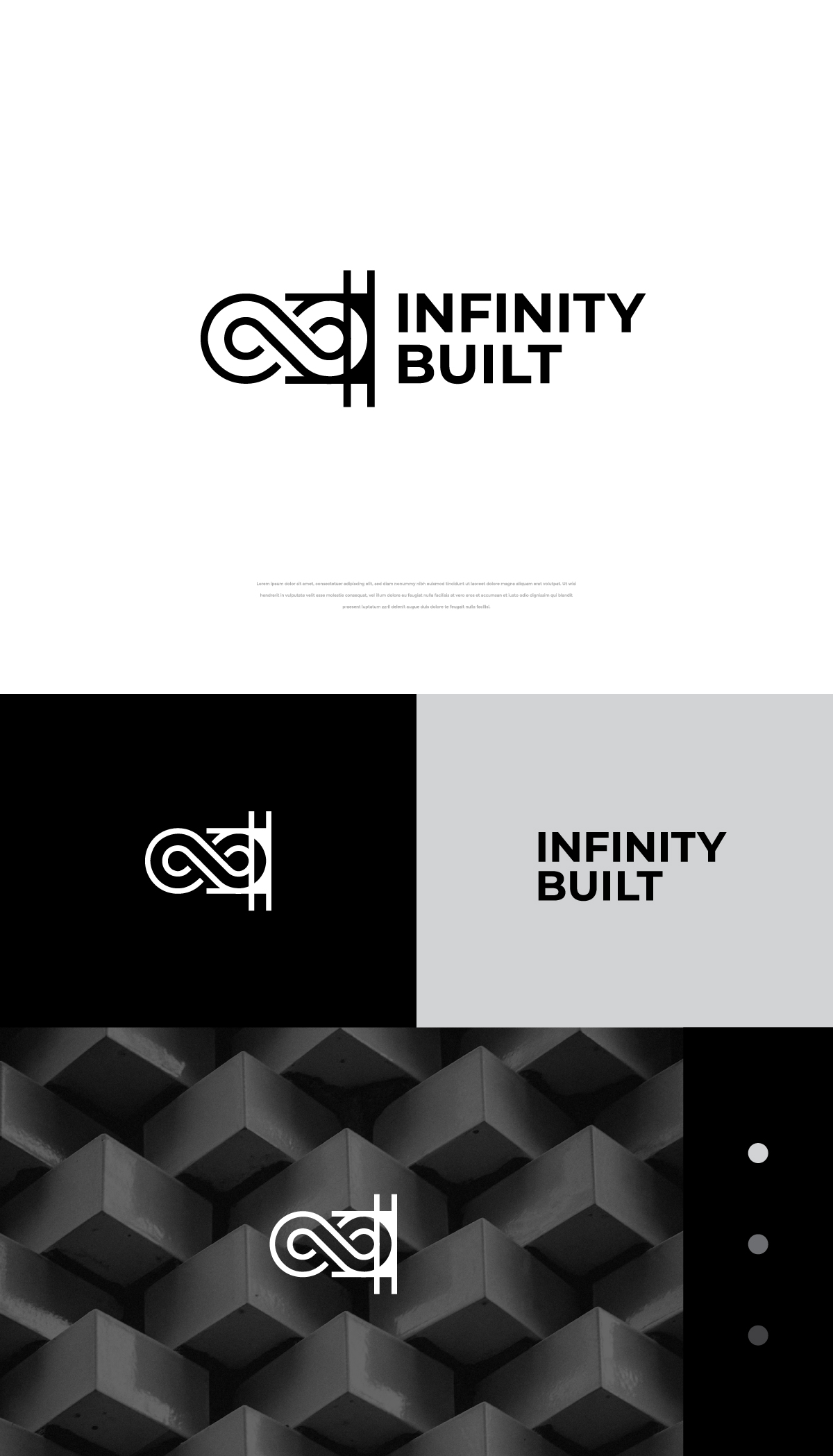 Logo Design by apik. for Infinity Built | Design #31459767