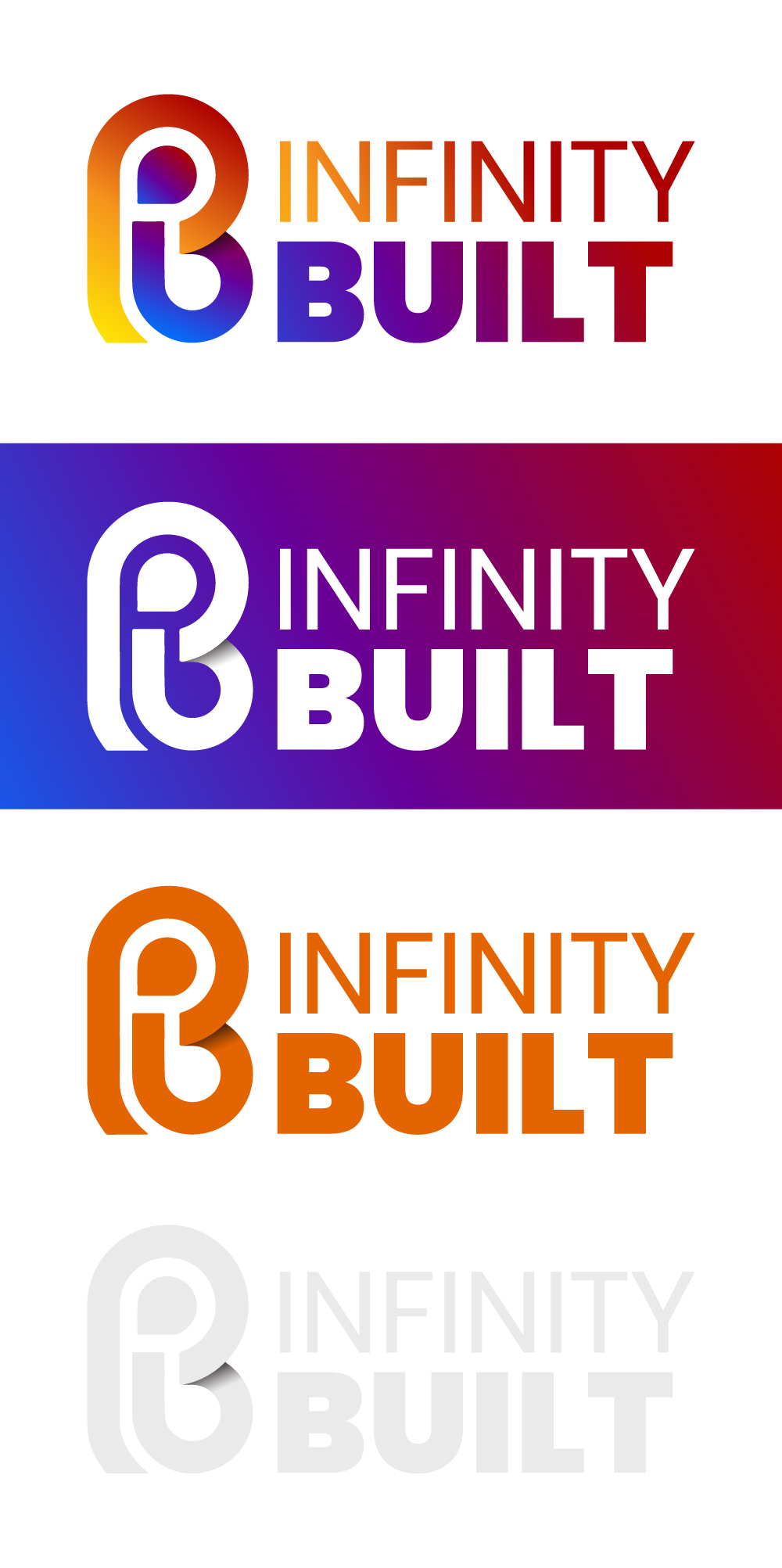 Logo Design by mohd96 for Infinity Built | Design #31336566